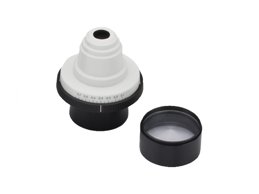 Low-magnification condenser (2X to 100X magnification) 